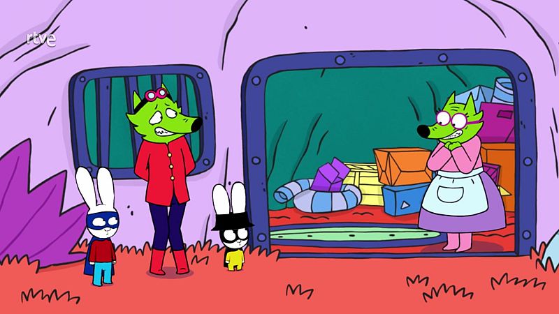 Grandma Wolf's snacktime - Simon en inglés | Watch