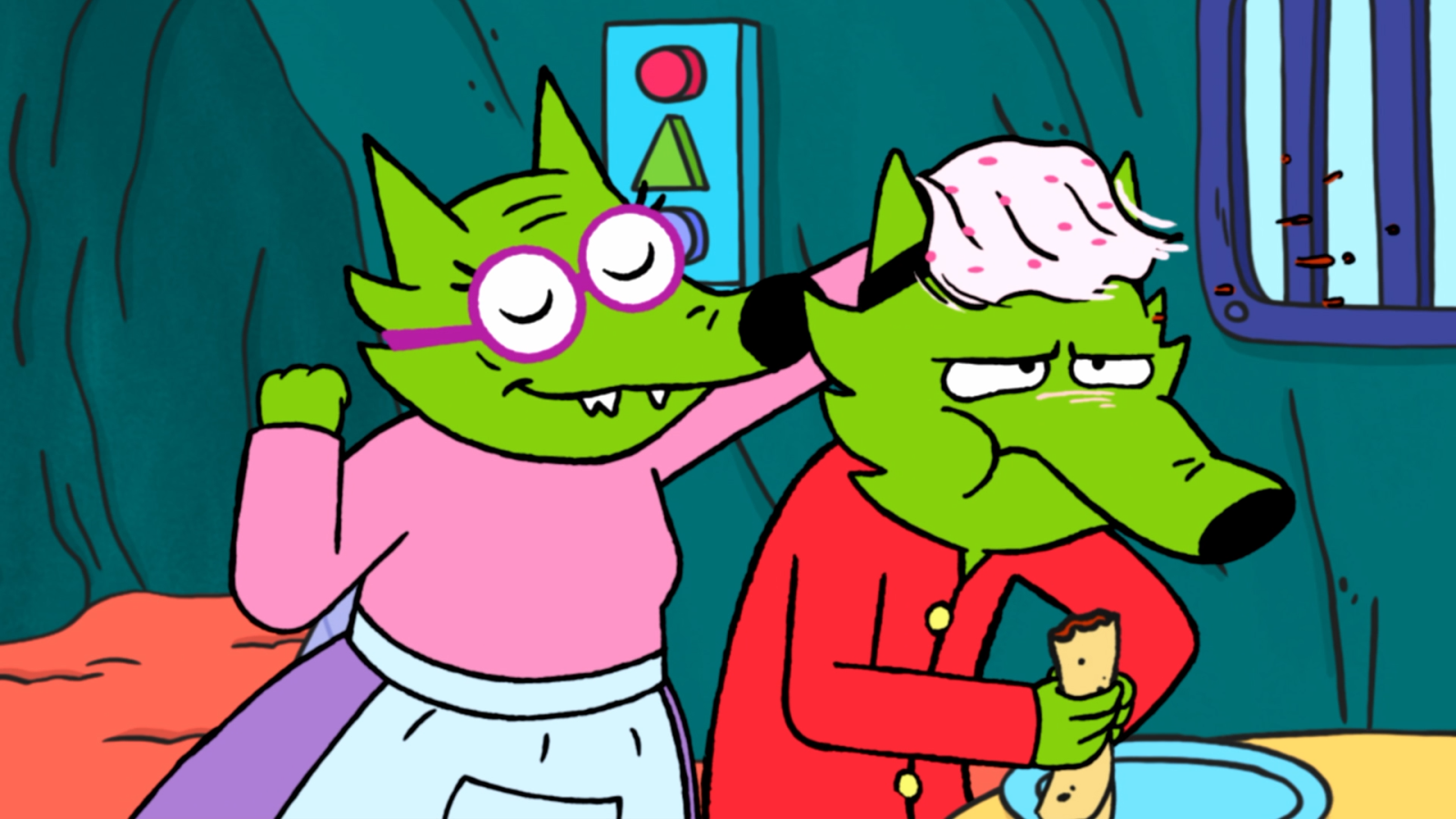 La merienda de la Abuelita Lobo - Simon | Ver