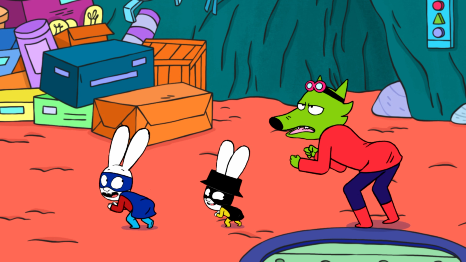 La divertida danza del superconejo - Simon | Ver