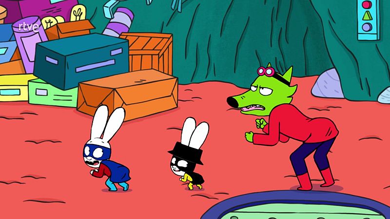 La divertida danza del superconejo - Simon | Ver