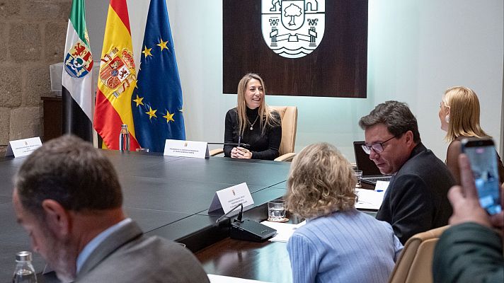 Telediario 1 - El escenario postelectoral en Extremadura tras la victoria de Guardiola sin mayoría
