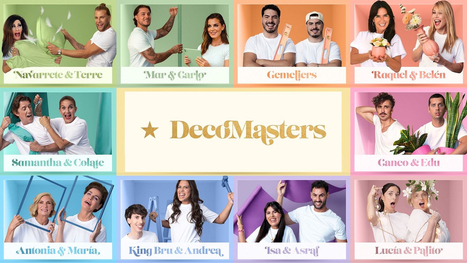 ‘DecoMasters’, el talent show que combina combina creatividad, diseño de interiorismo y glamour. ¿Te lo vas a perder? Muy pronto en La 1 y en RTVE Play.