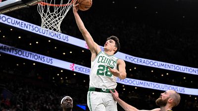 Hugo Gonz�lez brilla en la remontada de los Boston Celtics frente a Indiana Pacers