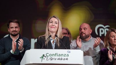 Guardiola exige a Vox "compromiso" si quiere estar en el Gobierno extreme�o y Moncloa pide "responsabilidad"