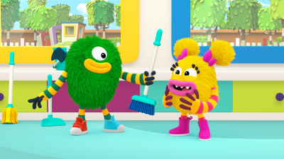 Ayudar a limpiar - Momonsters | Ver