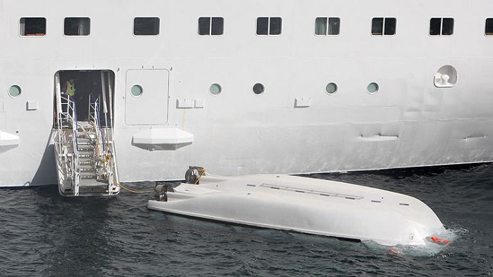 Telediario 1 - Accidente en un simulacro