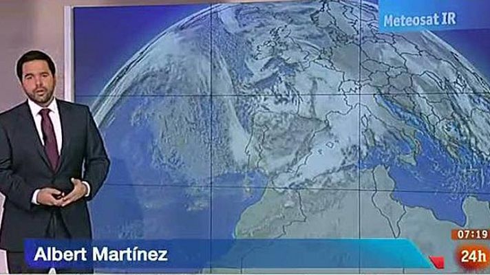 El tiempo - Lluvias y viento generalizados