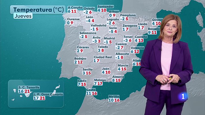Panorama Regional - El Tiempo en Asturias - 24/12/25