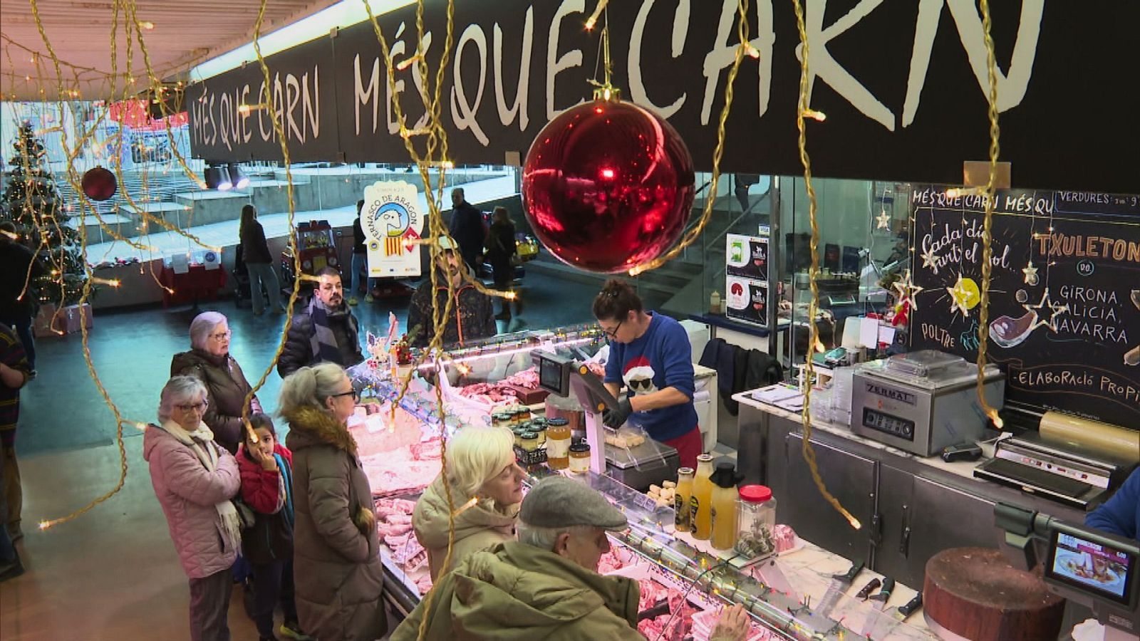 El Nadal s'encareix: productes frescos i torrons més cars - L'Informatiu | Veure