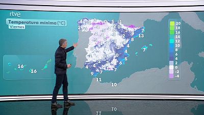 Precipitaciones fuertes en el entorno de la Nao, Baleares y noreste de Cataluña, posible tormenta y granizo
