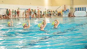 Nataci�n Art�stica para todos gracias al empe�o del Club Deportivo Calipso