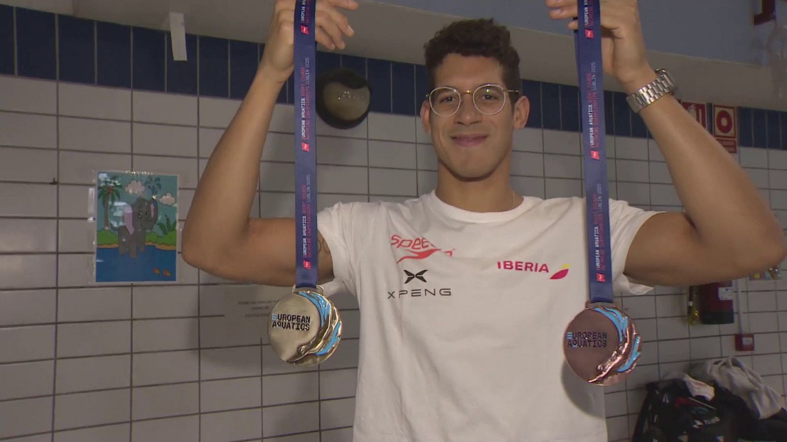 Natación: entrevista de Hugo González a TVE - Los Deportes de La1 | Ver