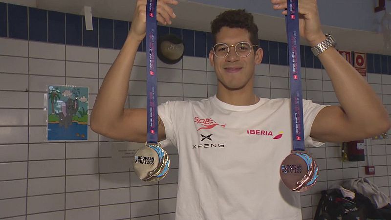 Natación: entrevista de Hugo González a TVE - Los Deportes de La1 | Ver