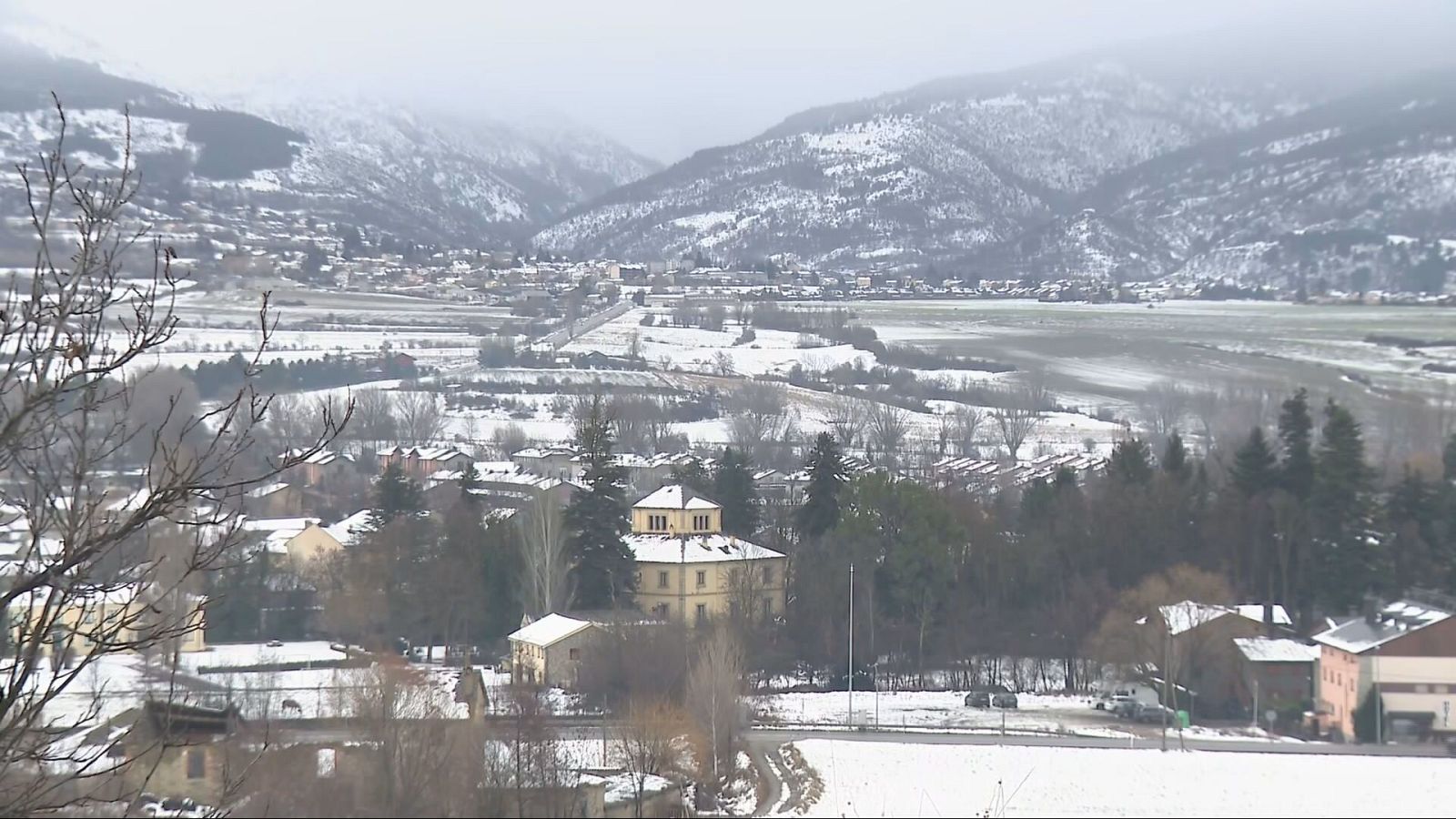 Fort temporal de Sant Esteve: pluja, neu i onatge de més de 5 metres.