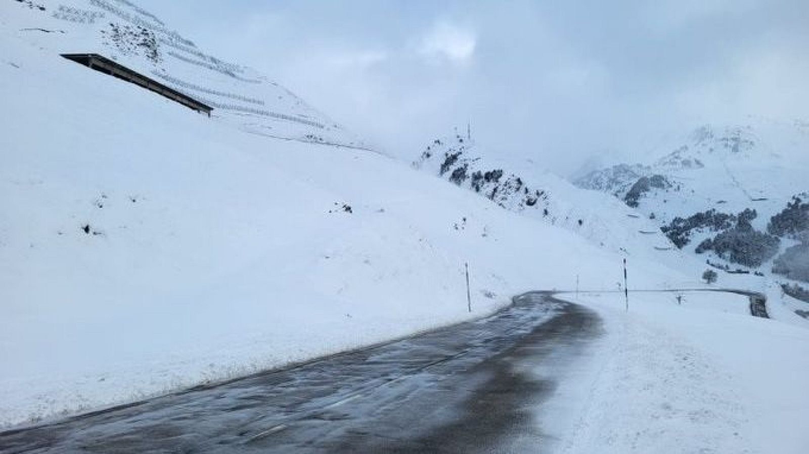 Neu abundant al Pirineu Oriental amb avisos per acumulacions