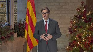 Salvador Illa reivindica la humanitat i la solidaritat en el discurs de Sant Esteve