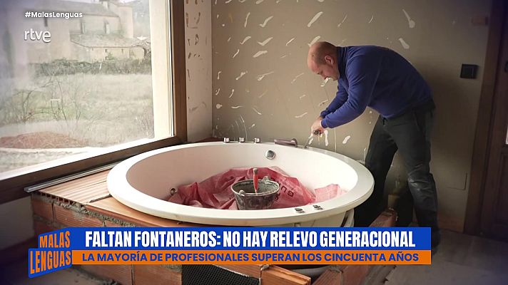 Malas lenguas - ¿Por qué los jóvenes no quieren ser fontaneros?