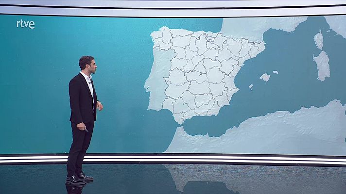 El tiempo - Máximas en ascenso en la mayor parte de la Península, notable en el Ebro y Cantábrico oriental