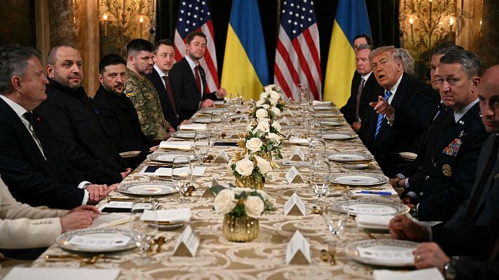 Telediario Fin de Semana - Trump se reúne con Zelenski en Florida para acordar la paz: "Estamos en la fase final de la negociación"