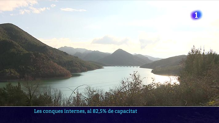 L'Informatiu - Les reserves del pantà de la Baells superen el 80%