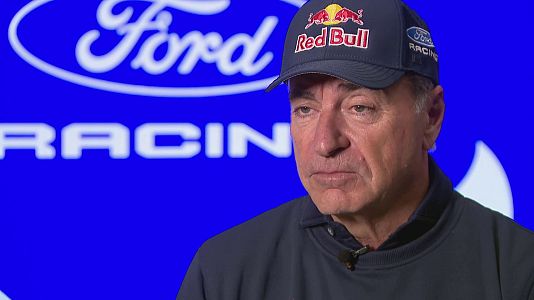 Carlos Sainz, a TVE: "Para ganar el Dakar hay que correr y, adem�s, todo tiene que funcionar perfectamente"