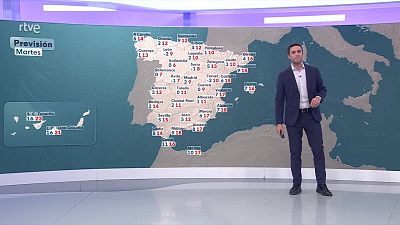 Precipitaciones fuertes, con tormenta y probables acumulados significativos en la Comunidad Valenciana