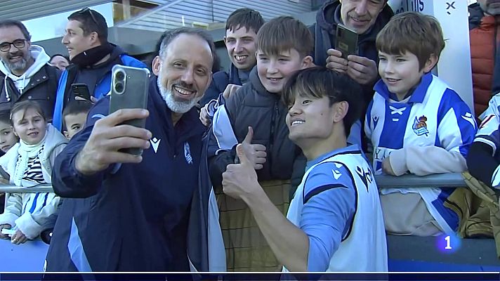 Telenorte - País Vasco - Primer entrenamiento de Pellegrino Materazzo con la Real Sociedad