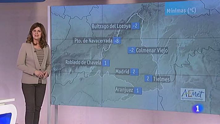 Informativo de Madrid - El tiempo en la Comunidad de Madrid  - 11/02/13