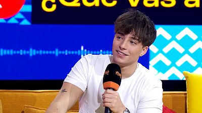 Entrevista a Izan Llunas, concursante del Benidorm Fest 2026