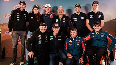 Laia Sanz, la mejor mujer de la historia del Dakar, l�der del equipo espa�ol KH7 con el fichaje de Edgar Canet