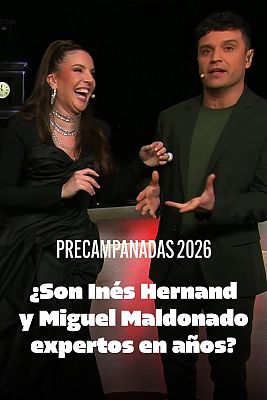 Precampanadas: ¿Son Inés Hernand y Miguel Maldonado expertos en años?