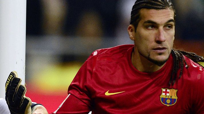 Telediario 1 - Pinto renueva un año con el Barça