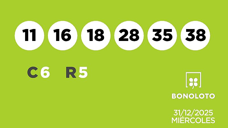 Sorteo de la Loter�a Bonoloto del 31/12/2025 - Ver ahora