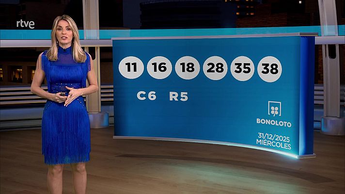 Loterías - Sorteo de la Bonoloto del 31/12/25
