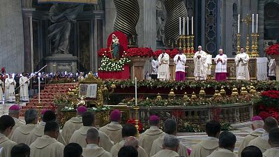 Misa de Año Nuevo desde San Pedro, Roma