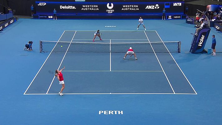 Tenis - United Cup. 1ª ronda: España - Argentina (Dobles)
