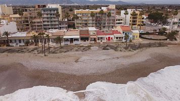 El �ltimo temporal deval�a la regeneraci�n de las playas del sur de Valencia efectuada por el Gobierno