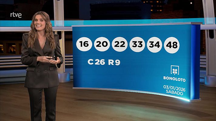 Loterías - Sorteo de la Bonoloto y Primitiva del 03/01/2026