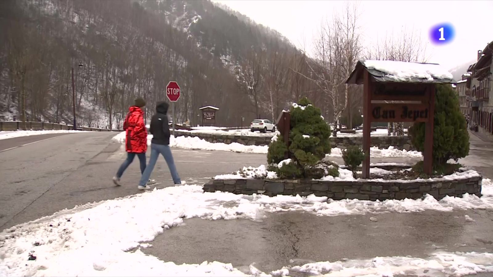 Dilluns de fred, neu, vent i mala mar