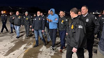 Maduro est� encarcelado en un centro de detenci�n de Nueva York, donde ha llegado deseando un "feliz a�o"