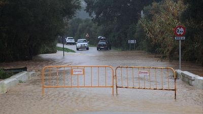 Francis descarga abundantes lluvias en zonas del sur y sureste peninsular y deja cientos de incidencias en Andaluc�a