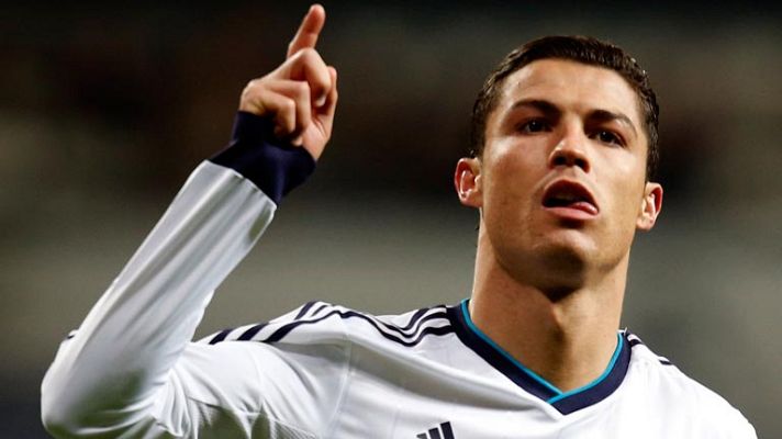Telediario 1 - Los históricos del Real Madrid elogian a Cristiano Ronaldo