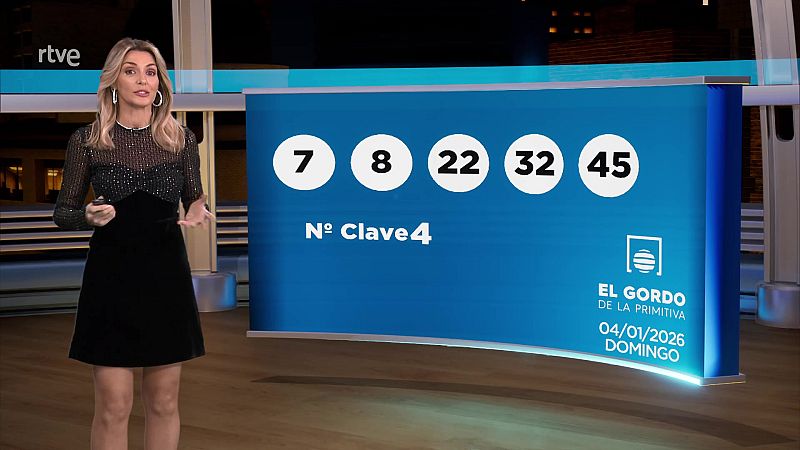 Sorteo de la Bonoloto y El Gordo de la Primitiva: 04/01/2026 - Loterías | Ver