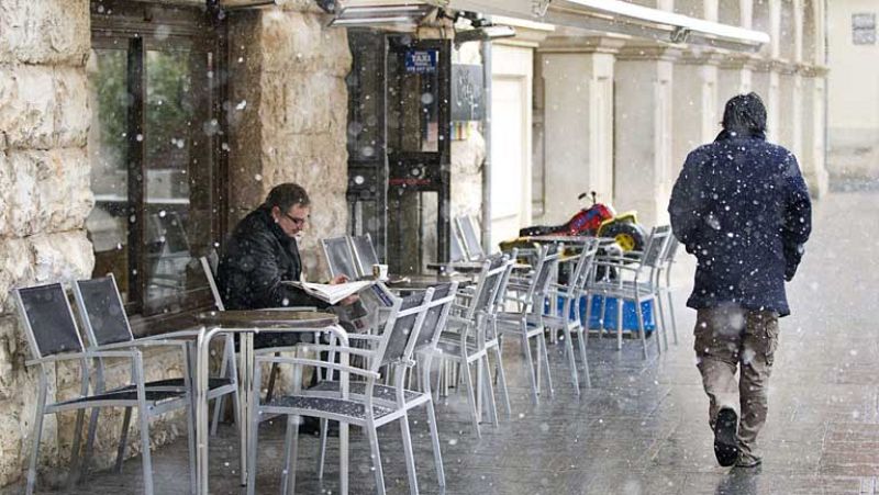 Chubascos localmente fuertes en el Cantábrico y Pirineo Occidental