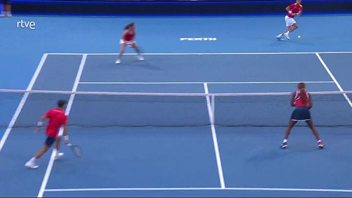 Tenis - United Cup. 1ª ronda: España - EEUU (Dobles)