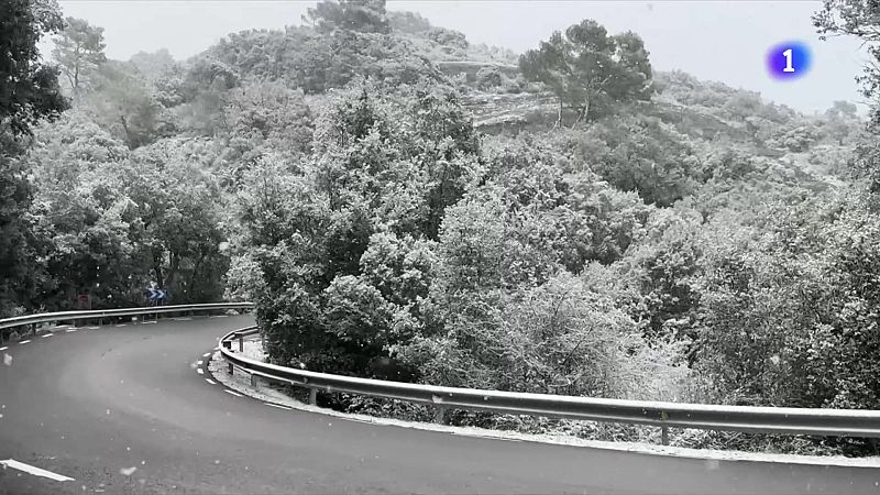 La neu arriba a cotes baixes i complica la mobilitat a l’interior