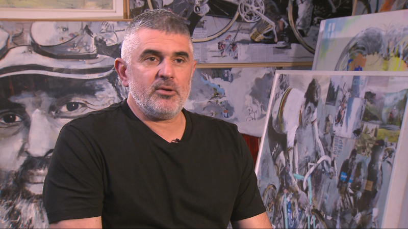 Entrevista al valenciano Miguel Soro, el pintor de los ciclistas - TDPedales | Ver