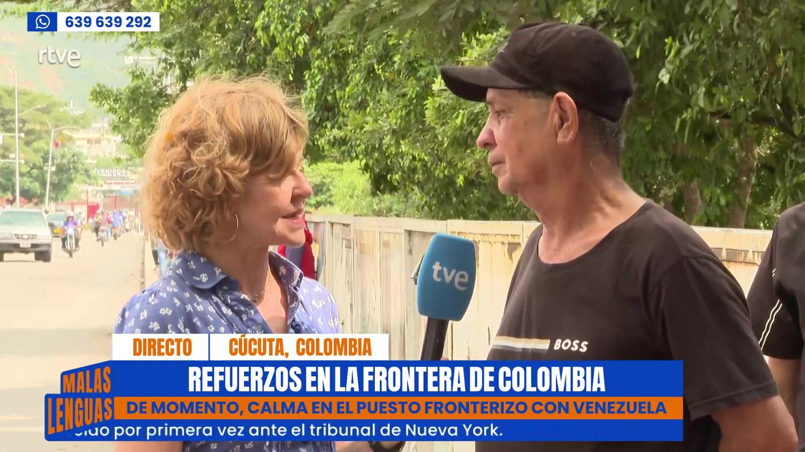 Almudena Ariza habla con ciudadanos Venezolanos sobre la situación del país - Malas lenguas | Ver