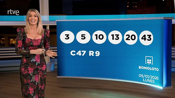 Loterías - Sorteo de la Bonoloto y Primitiva del 05/01/2026