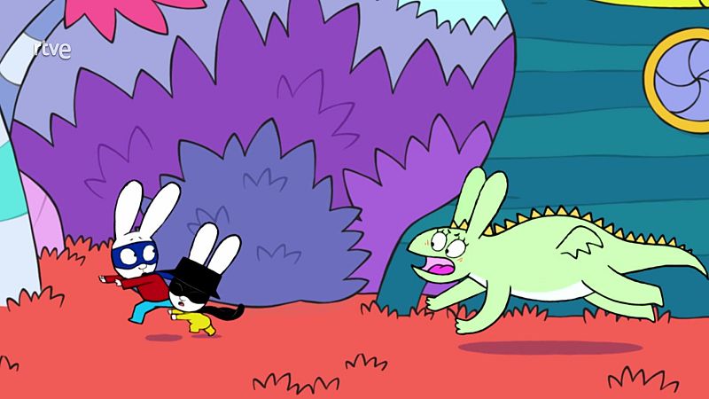 Calming down baby dragon - Simon en inglés | Ver